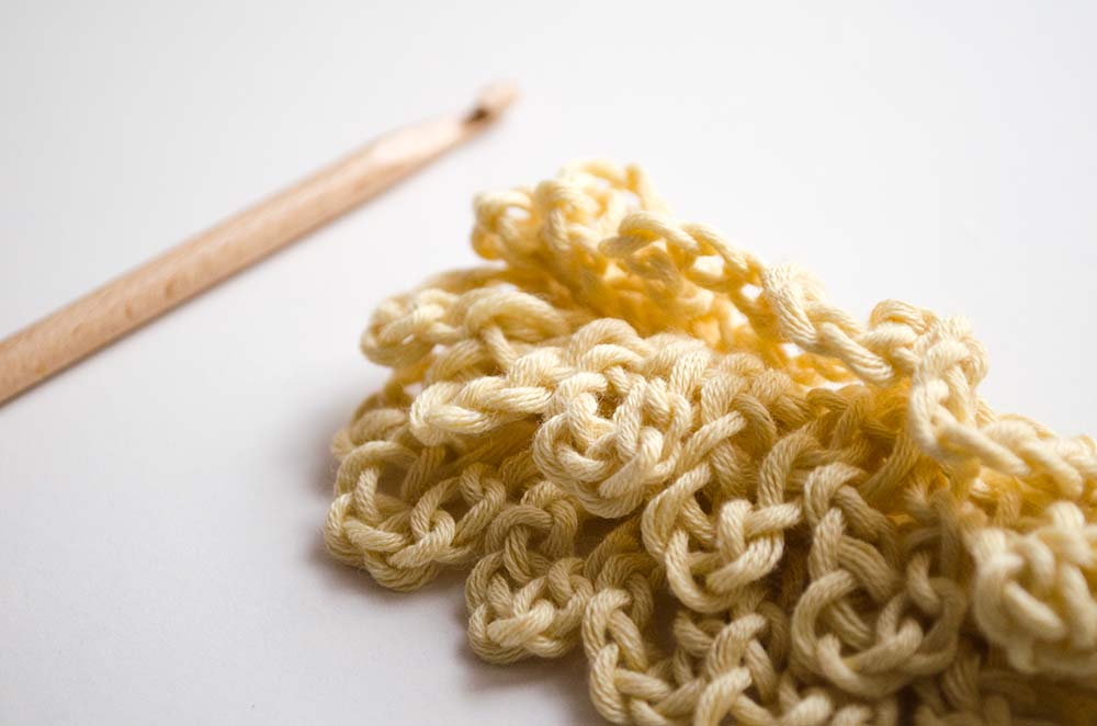 How to crochet Chain Loop Stitch The Blog US/UK