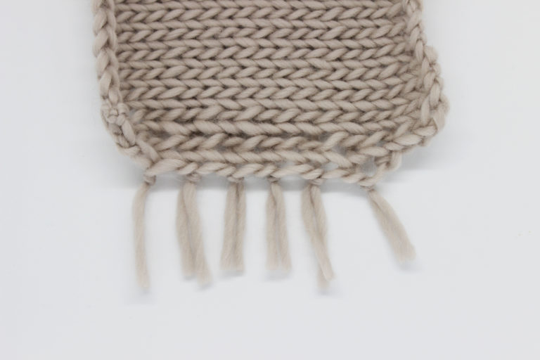 Once you have tied all of the strands together,you can trim them to