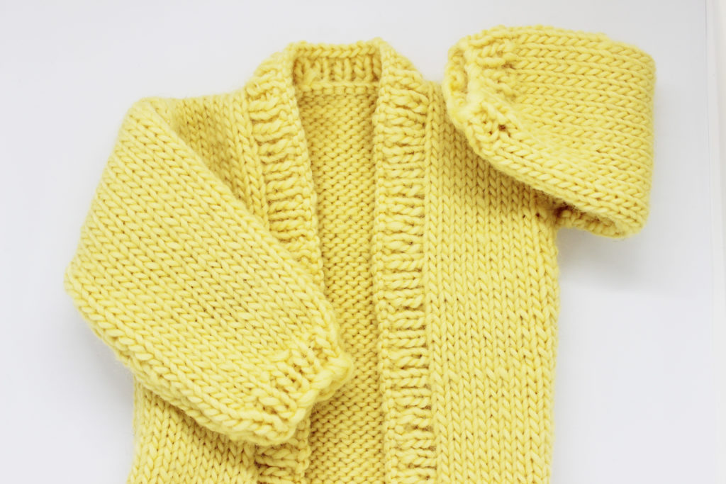 knitting sleeves