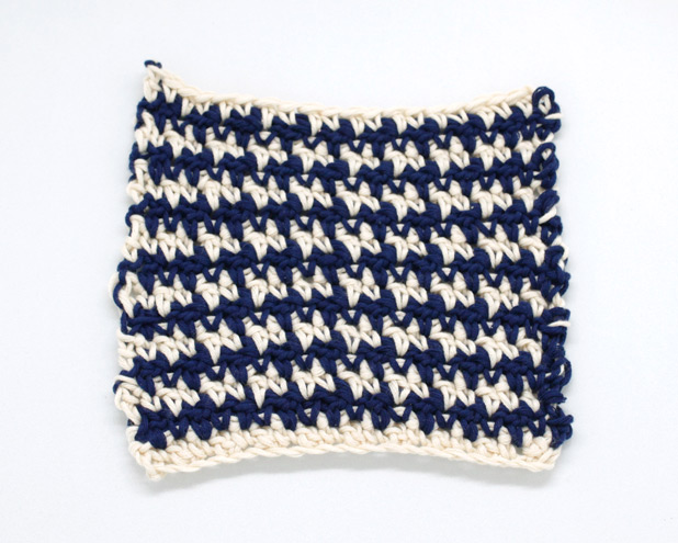 Crochet Houndstooth Stitch Quick Tutorial - My Crochet Space