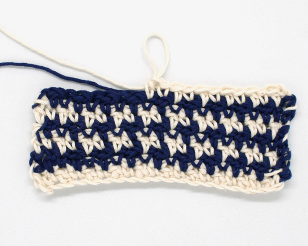 Crochet Houndstooth Stitch Quick Tutorial - My Crochet Space