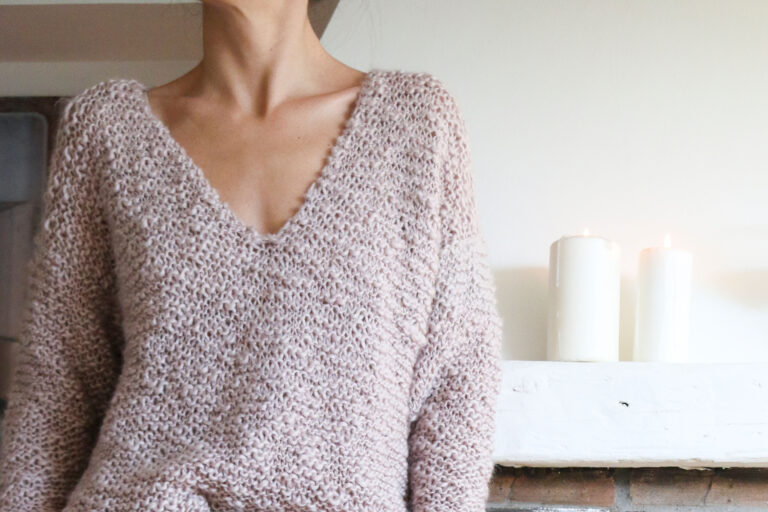 How to knit a V neckline The Blog US/UK