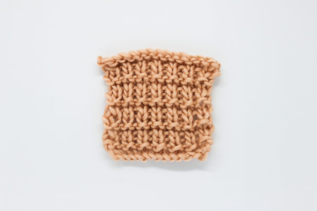 How to knit thermal stitch The Blog US/UK