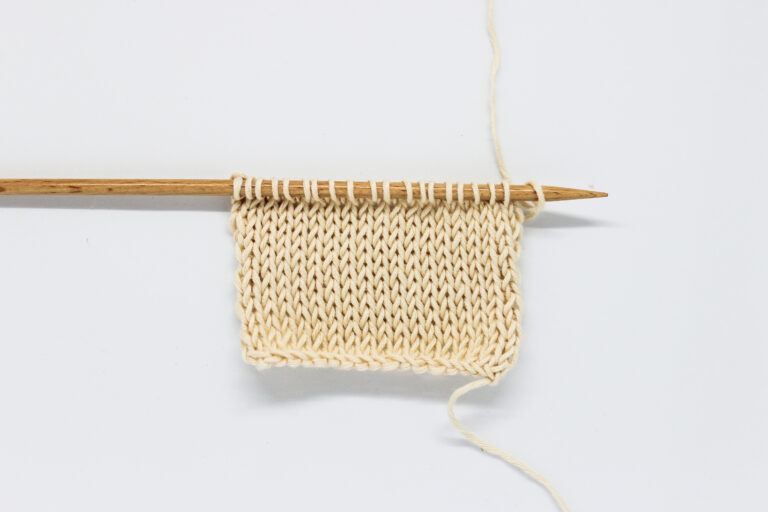 How to leave stitches on hold by slipping them onto a thread The Blog
