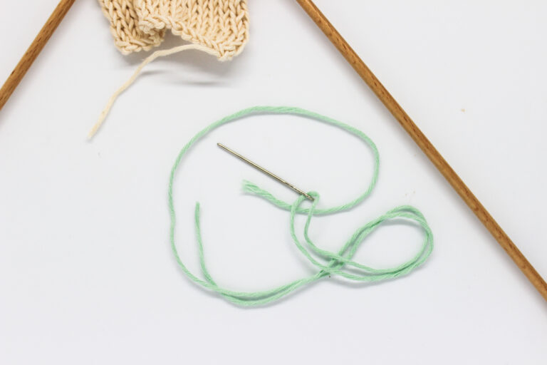 How to leave stitches on hold by slipping them onto a thread The Blog US/UK