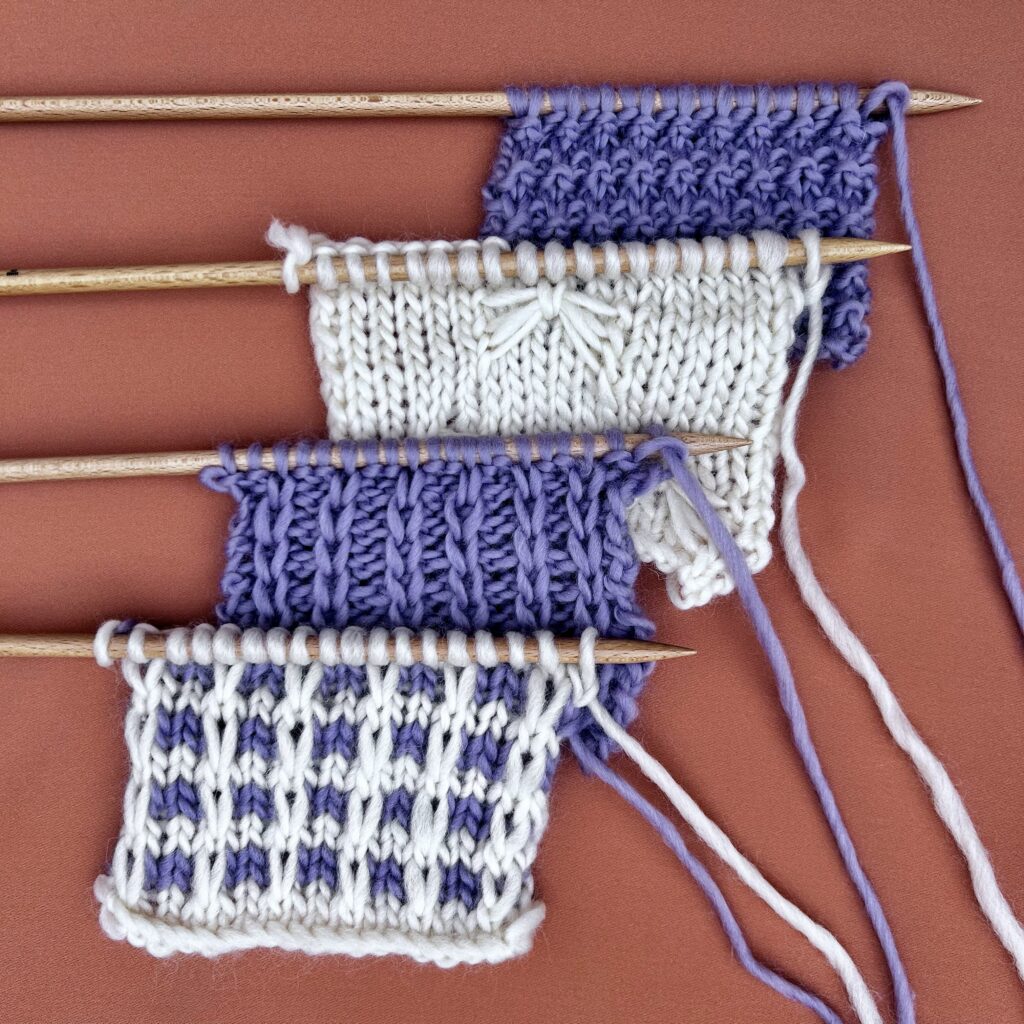 Knitting slip stitches: 4 stitch patterns – The Blog – US/UK